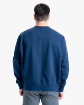 NIKE STRENGTH MEN'S CREWNECK NAVY/WHITE